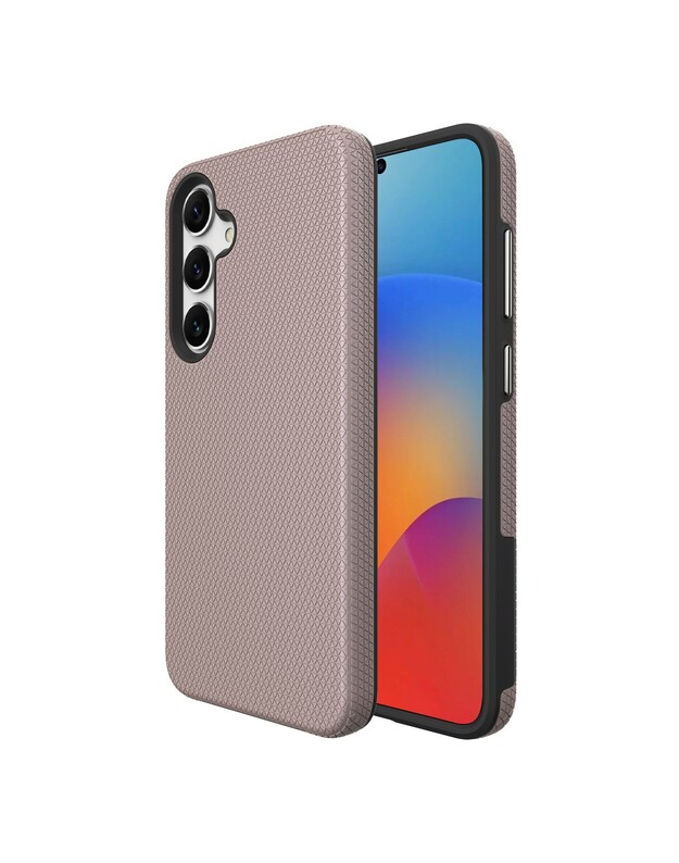 Dėklas Perfectionists Triangle Case Samsung A556 A55 5G rožinio aukso