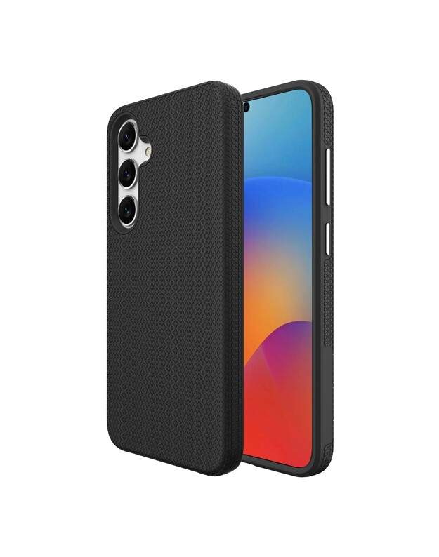 Dėklas Perfectionists Triangle Case Samsung S911 S23 5G juodas