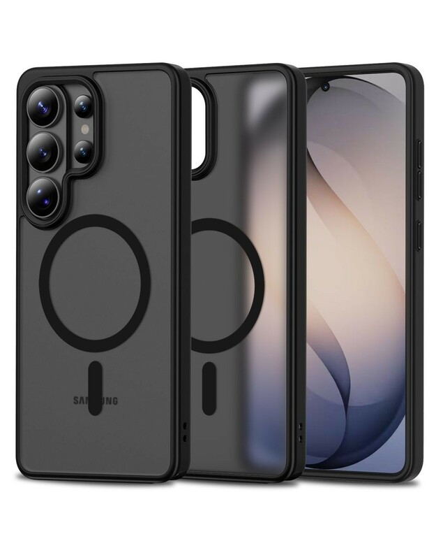 Dėklas Reach Matte MagSafe Samsung S948 S26 Ultra juodas