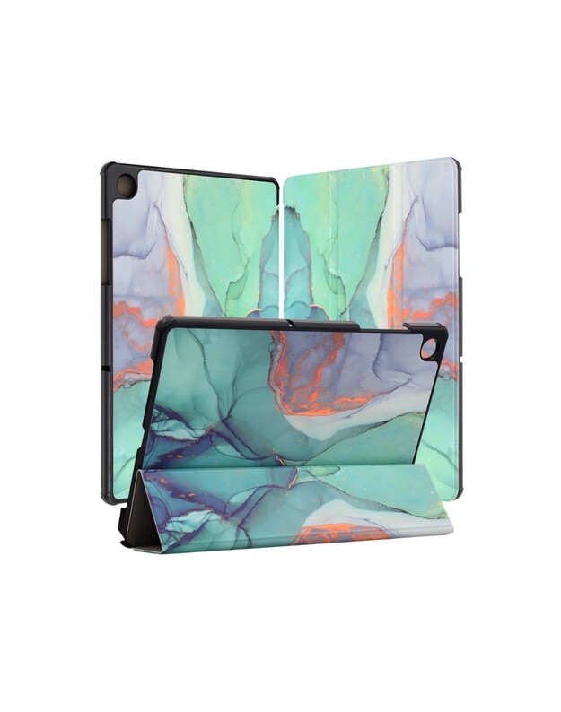 Dėklas Reach Smart Leather Samsung X210/X215/X216 Tab A9 Plus 11.0 marble
