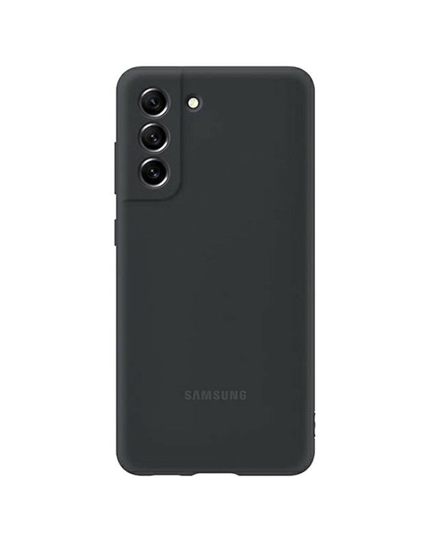 Dėklas Samsung Silicone Cover for Samsung G990 S21 FE 5G juodas