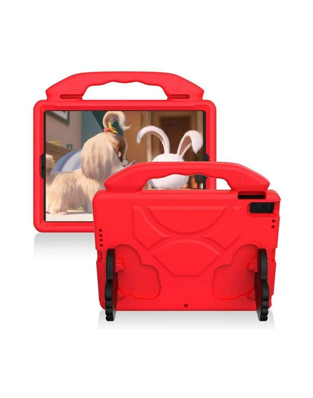 Dėklas Shockproof Kids Lenovo Tab M10 Plus 3rd Gen TB125FU/TB128FU/TB128XU 10.6 raudonas