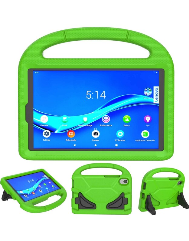 Dėklas Shockproof Kids Samsung X210/X215/X216 Tab A9 Plus 11.0/X230/X235/X236 Tab A11 Plus 11.0 žalias