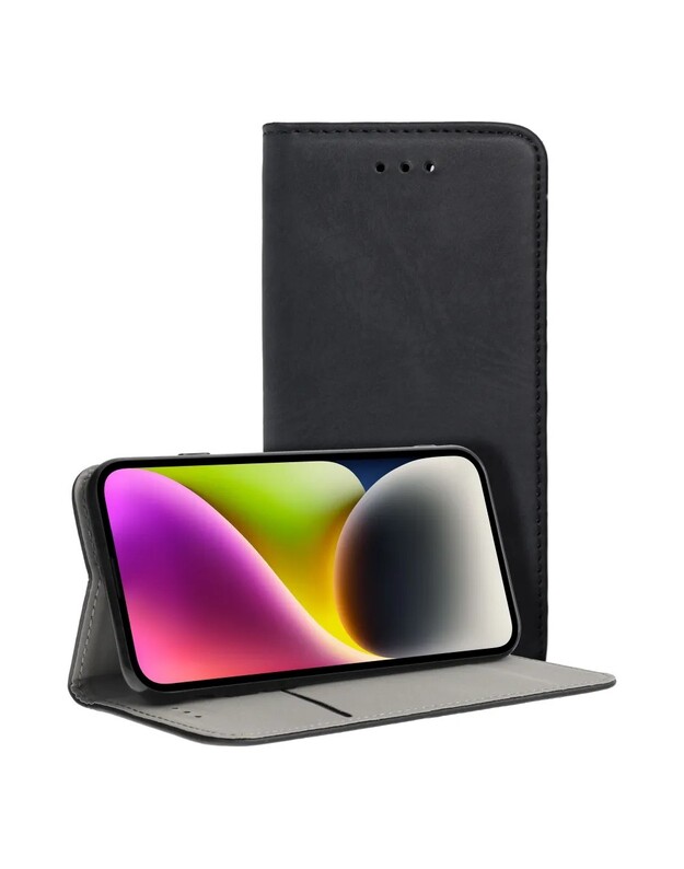 Dėklas Smart Magnetic Xiaomi Redmi A5/Poco C71 (173,45x79,35x8,45) juodas