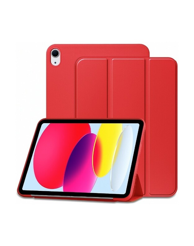 Dėklas Smart Soft Samsung X110/X115 Tab A9 8.7 raudonas