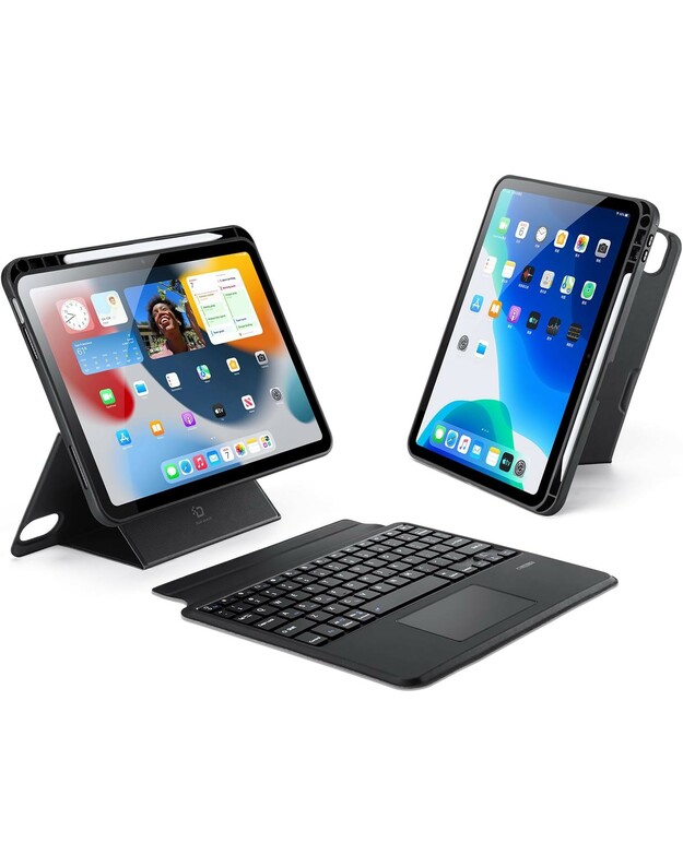 Dėklas su klaviatūra Dux Ducis DK Apple iPad Pro 11 2018/2020/2021/2022 juodas