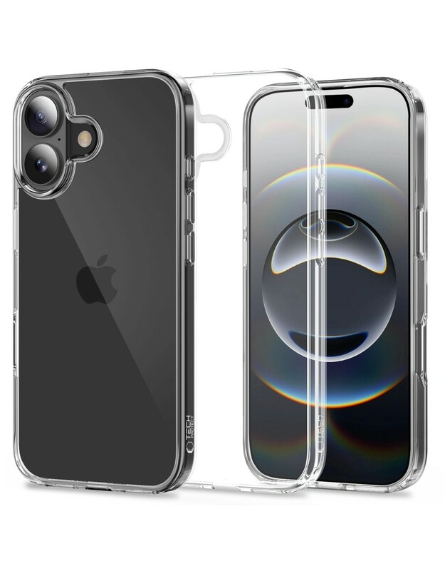 Dėklas Tech-Protect Flexair Hybrid Apple iPhone 17 skaidrus