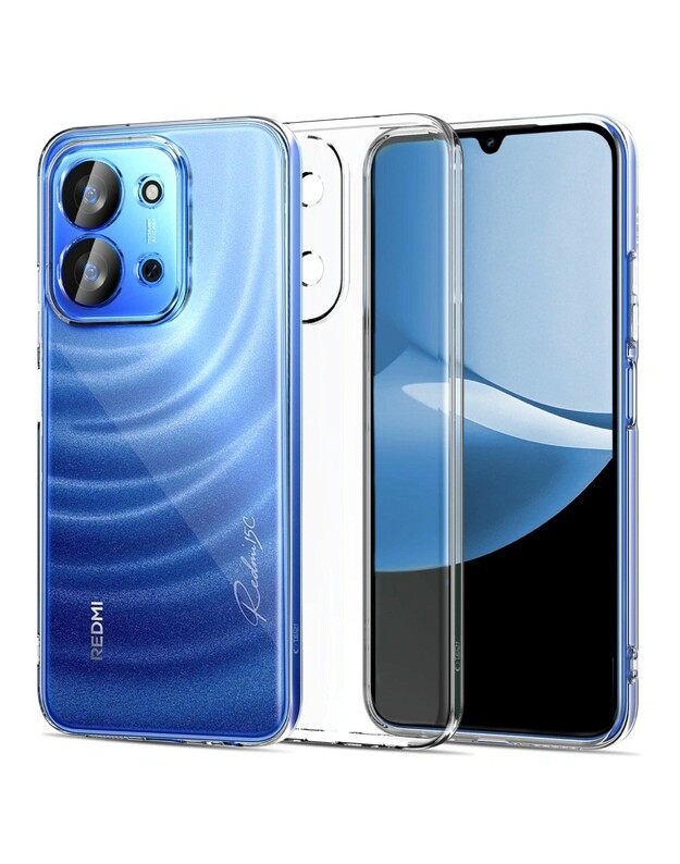 Dėklas Tech-Protect Flexair Xiaomi Redmi 15C 4G skaidrus