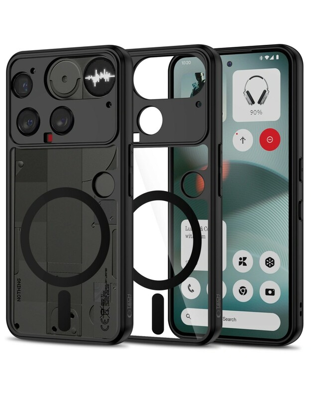 Dėklas Tech-Protect Magmat Magsafe Nothing Phone 3 juodas