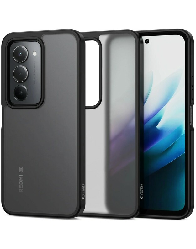 Dėklas Tech-Protect Magmat Xiaomi Redmi 15 4G/Redmi 15 5G juodas