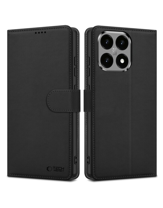 Dėklas Tech-Protect Wallet Xiaomi 15T juodas