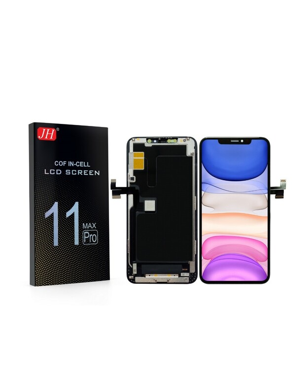 Ekranas Apple iPhone 11 Pro Max su lietimui jautriu stikliuku JH INCELL FHD (removable IC)