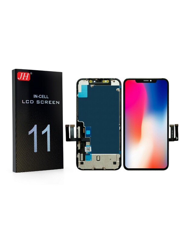 Ekranas Apple iPhone 11 su lietimui jautriu stikliuku JH INCELL FHD (removable IC)