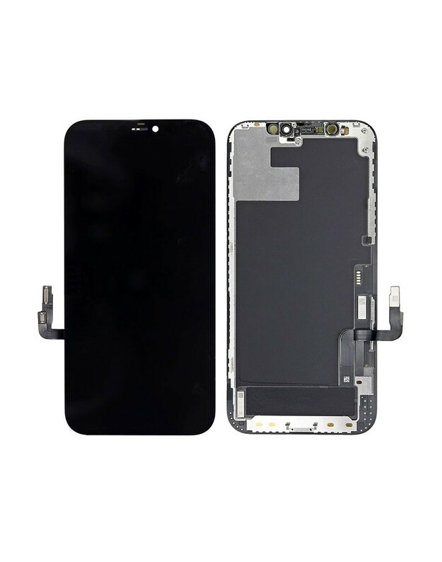Ekranas Apple iPhone 12/12 Pro su lietimui jautriu stikliuku ZY INCELL (removable IC)