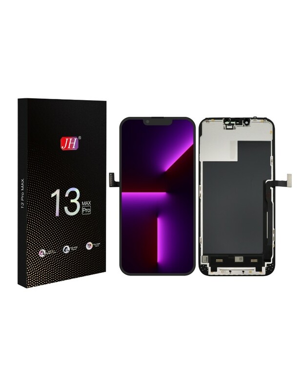 Ekranas Apple iPhone 13 Pro Max su lietimui jautriu stikliuku JH INCELL FHD (removable IC)