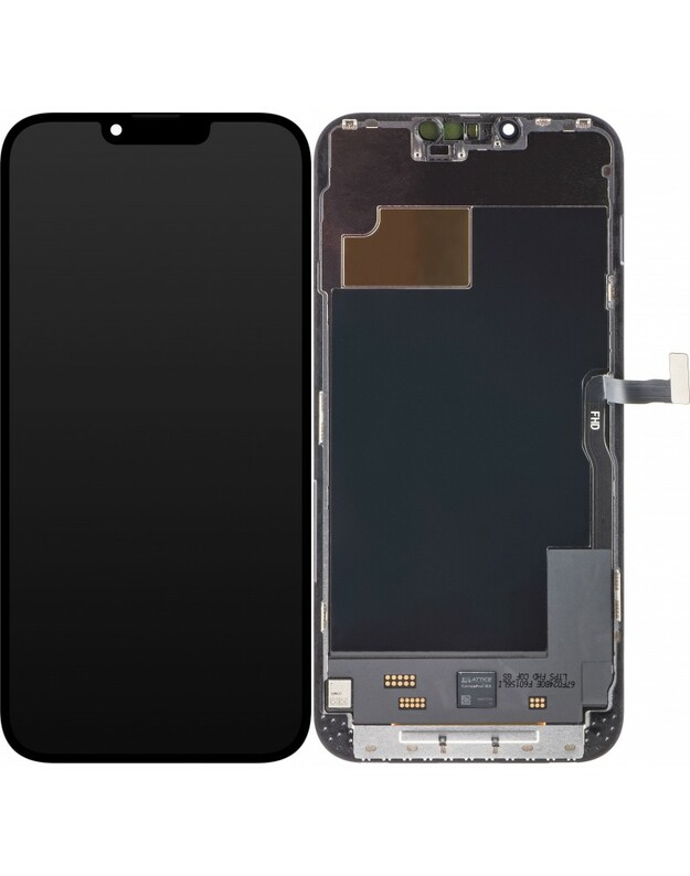 Ekranas Apple iPhone 13 Pro Max su lietimui jautriu stikliuku ZY INCELL (removable IC)