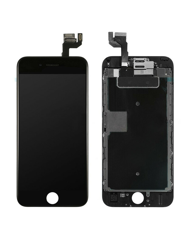 Ekranas Apple iPhone 6S su lietimui jautriu stikliuku juodas Tianma