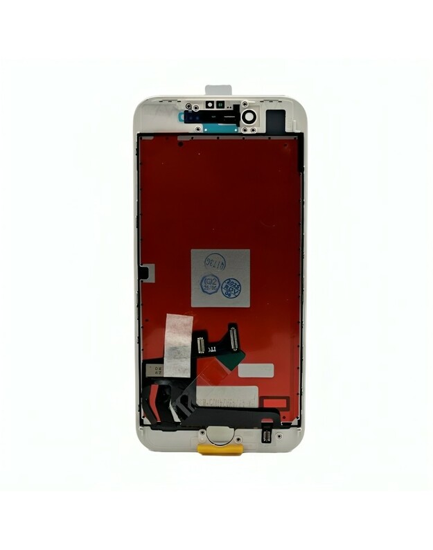 Ekranas Apple iPhone 8/SE 2020/SE 2022 su lietimui jautriu stikliuku baltas OEM Premium
