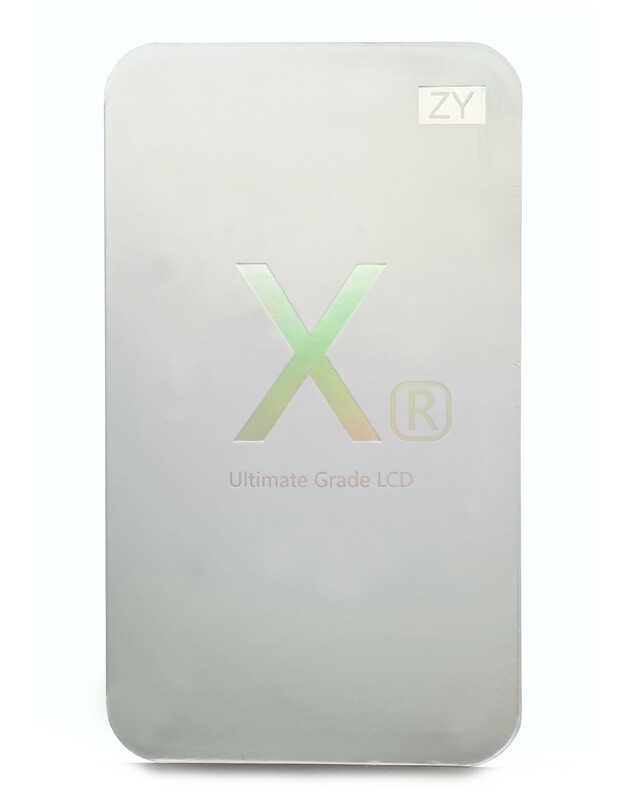Ekranas Apple iPhone XR su lietimui jautriu stikliuku ZY INCELL (non-removable IC)