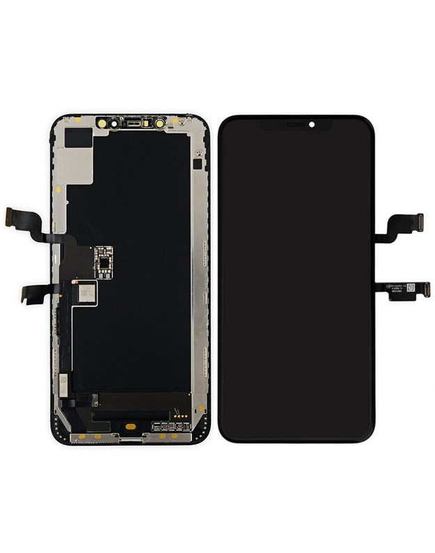 Ekranas Apple iPhone XS Max su lietimui jautriu stikliuku GX hard OLED (non-removable IC)