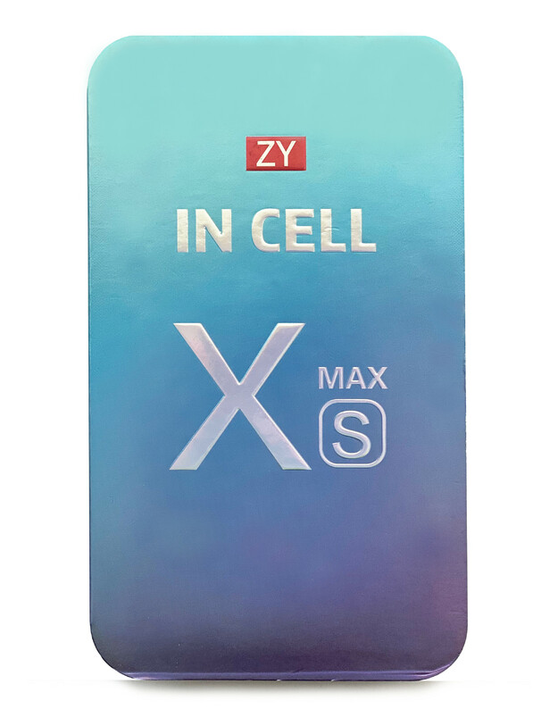 Ekranas Apple iPhone XS Max su lietimui jautriu stikliuku ZY INCELL (non-removable IC)