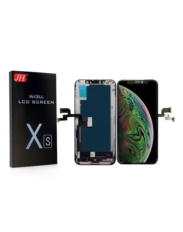 Ekranas Apple iPhone XS su lietimui jautriu stikliuku JH INCELL FHD (non-removable IC)