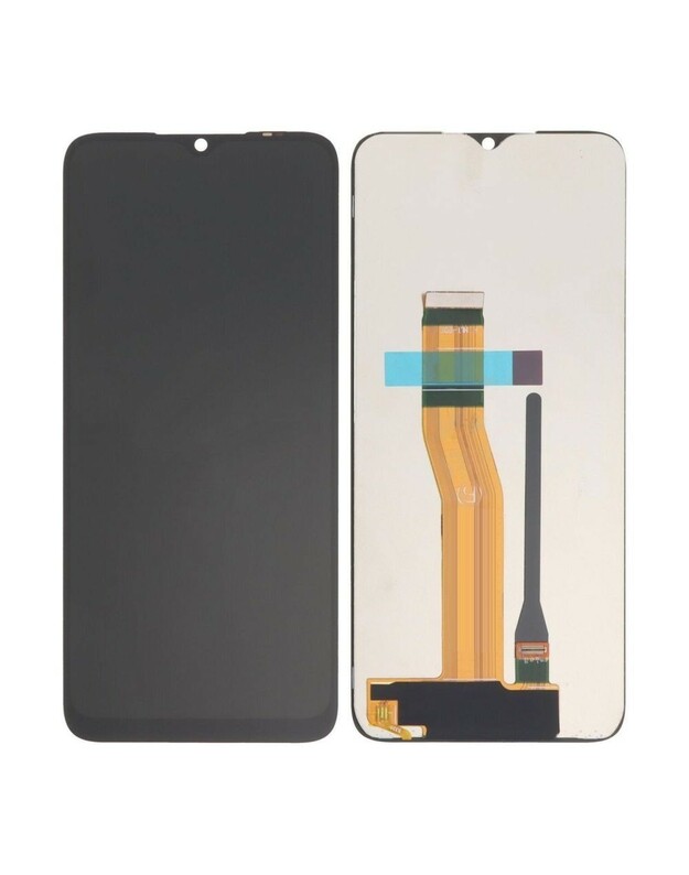 Ekranas Honor 70 Lite/X8 5G/X6 4G/X5 4G su lietimui jautriu stikliuku juodas ORG