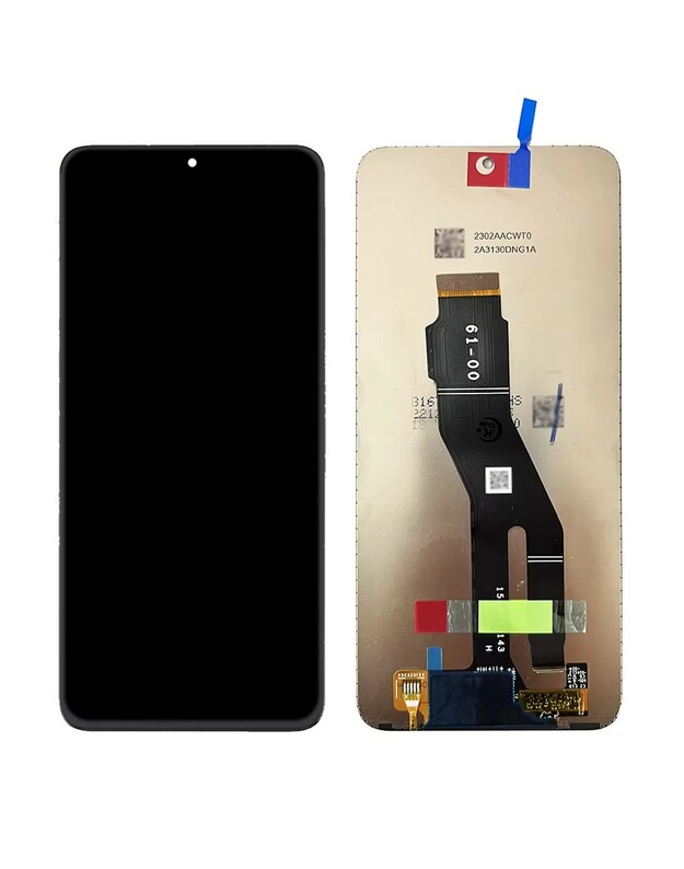 Ekranas Honor X8a/Honor 90 Lite su lietimui jautriu stikliuku juodas ORG