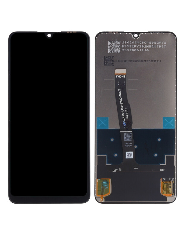 Ekranas Huawei P30 Lite su lietimui jautriu stikliuku juodas ORG