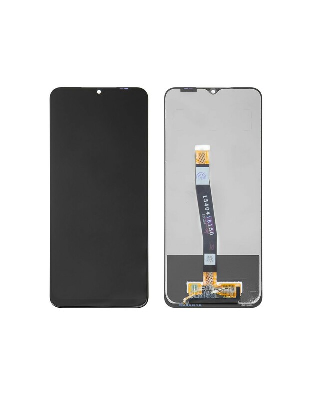 Ekranas Samsung A226 A22 5G su lietimui jautriu stikliuku juodas ORG