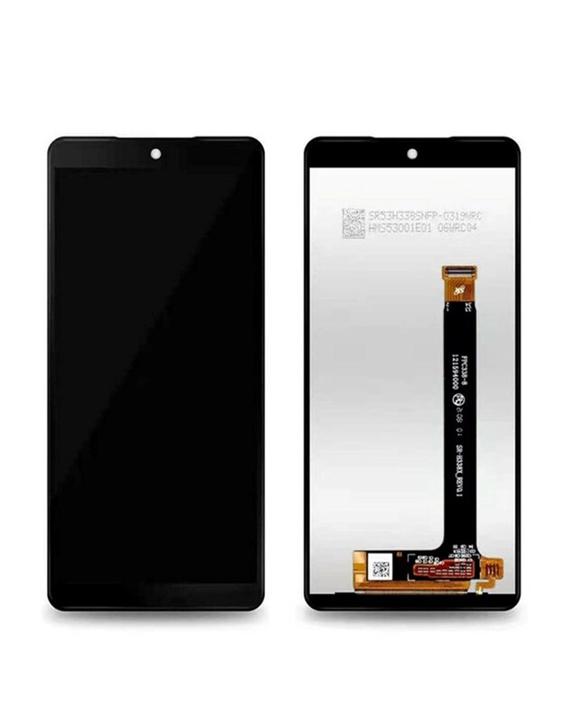 Ekranas Samsung G525 Xcover 5 su lietimui jautriu stikliuku juodas ORG