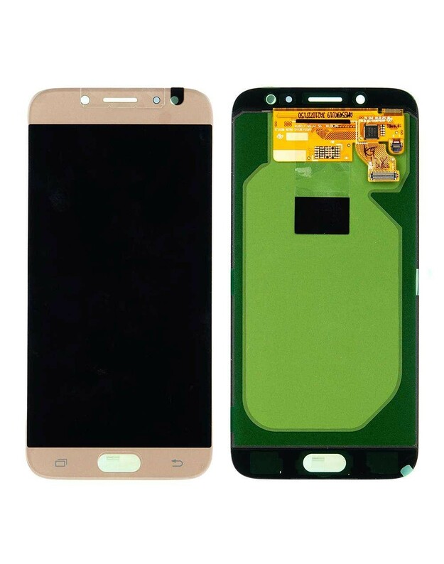Ekranas Samsung J730 J7 2017 su lietimui jautriu stikliuku auksinis OLED