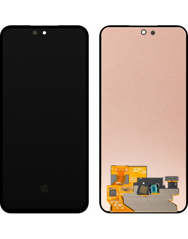 Ekranas Samsung S721 S24 FE su lietimui jautriu stikliuku originalus (NO FRAME service pack)