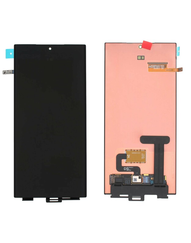 Ekranas Samsung S918 S23 Ultra 5G su lietimui jautriu stikliuku originalus (NO FRAME service pack)