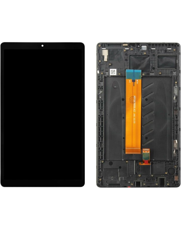 Ekranas Samsung T220 Tab A7 Lite 8.7 su lietimui jautriu stikliuku ir rėmeliu ORG