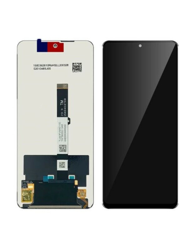 Ekranas Xiaomi Poco X3/Poco X3 NFC/Poco X3 Pro/Mi 10T Lite su lietimui jautriu stikliuku juodas ORG