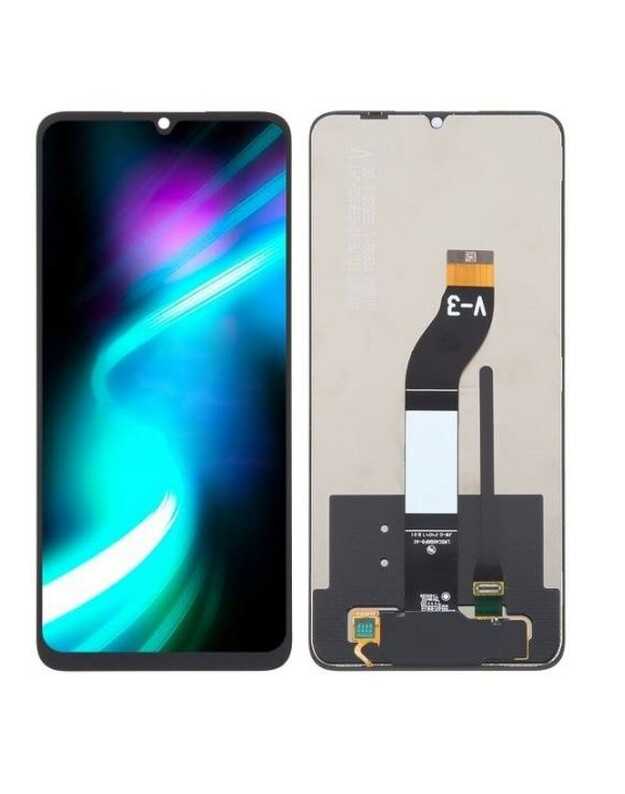 Ekranas Xiaomi Redmi 14C/Redmi A4/Poco C75 su lietimui jautriu stikliuku juodas ORG