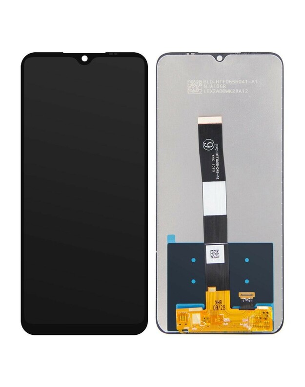 Ekranas Xiaomi Redmi 9A/9C/9AT su lietimui jautriu stikliuku juodas ORG