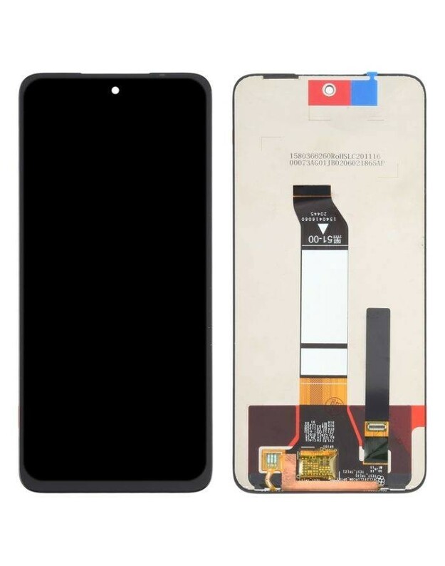 Ekranas Xiaomi Redmi Note 10 5G/Redmi Note 10T 5G/Poco M3 Pro 4G/5G su lietimui jautriu stikliuku juodas ORG