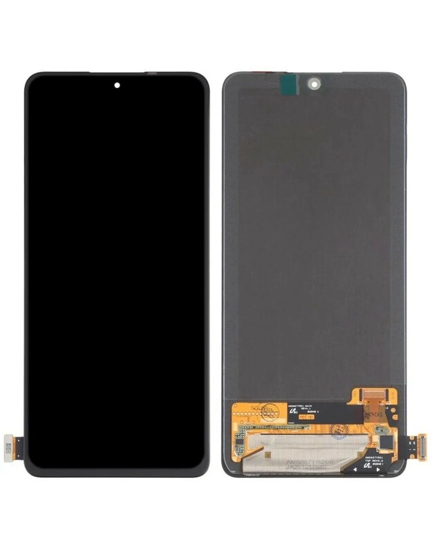 Ekranas Xiaomi Redmi Note 10 Pro 4G/Note 11 Pro/Redmi Note 11 Pro 5G/Note 12 Pro 4G/Poco X4 Pro 5G su lietimui jautriu stikliuku Black OLED