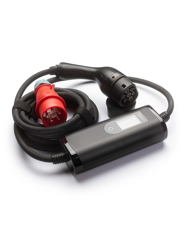 Elektromobilių įkroviklis Reach PEVC5 3 fazės Type2 16A 11kW 5.0m