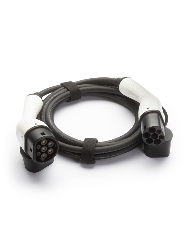 Elektromobilių įkrovimo laidas Reach EVCC1 Type2-Type2 16A 11kW 5.0m