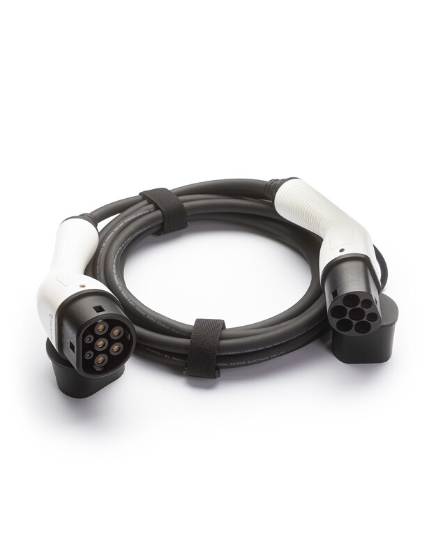 Elektromobilių įkrovimo laidas Reach EVCC1 Type2-Type2 16A 11kW 5.0m