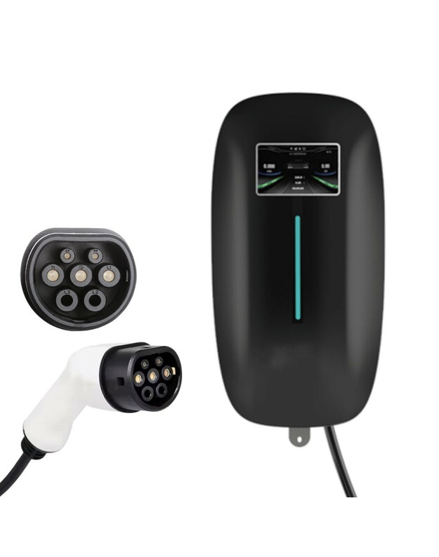 Elektromobilių įkrovimo stotelė Reach EVCS22L Type2 32A 22kW 5.0m