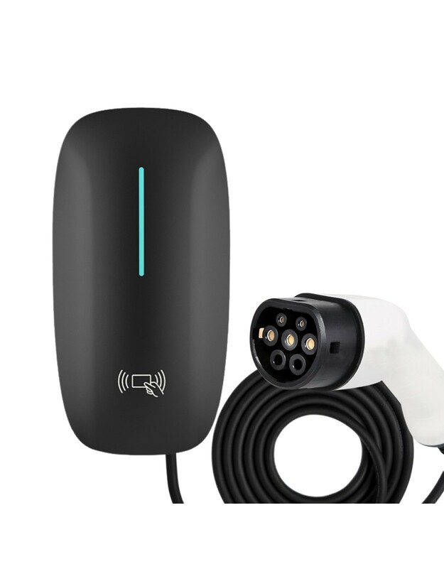 Elektromobilių įkrovimo stotelė Reach EVCS7A Type2 32A 7kW 5.0m