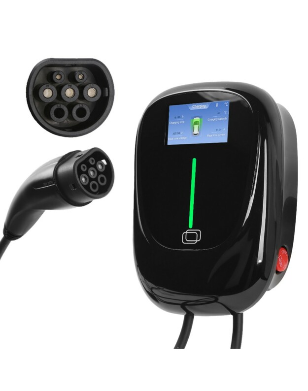 Elektromobilių įkrovimo stotelė Reach EVCS8L Type2 16A 11kW 5.0m