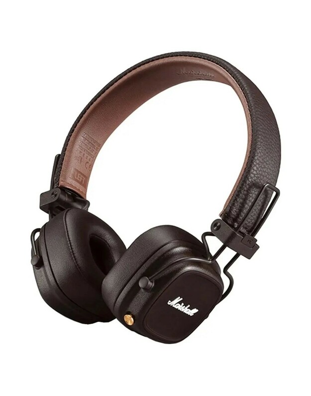 [Grąžinta prekė] Belaidės ausinės Marshall Major IV On-Ear Bluetooth rudos