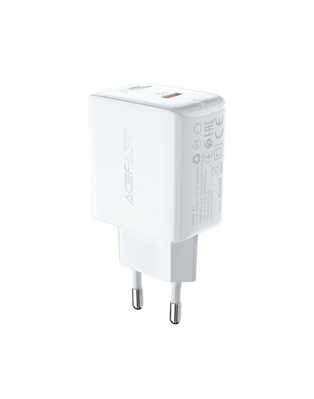 Įkroviklis Acefast A1 PD20W USB-C juodas