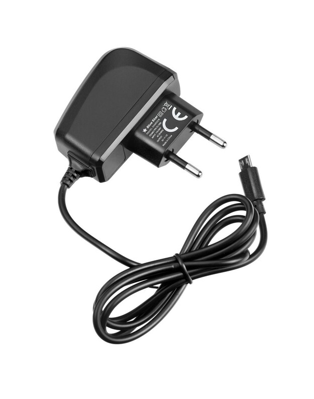 Įkroviklis Blue Star 5W MicroUSB juodas