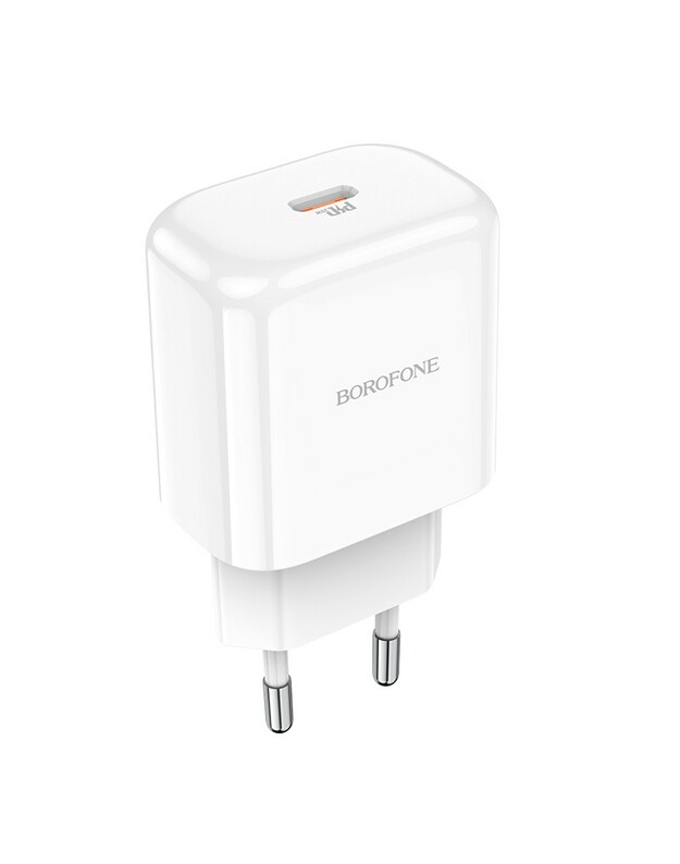 Įkroviklis Borofone BN3 20W USB-C baltas